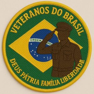Patch Deus Pátria Família Liberdade