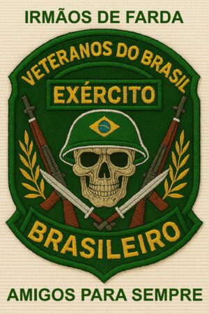 Patch Veteranos do Brasil Exército